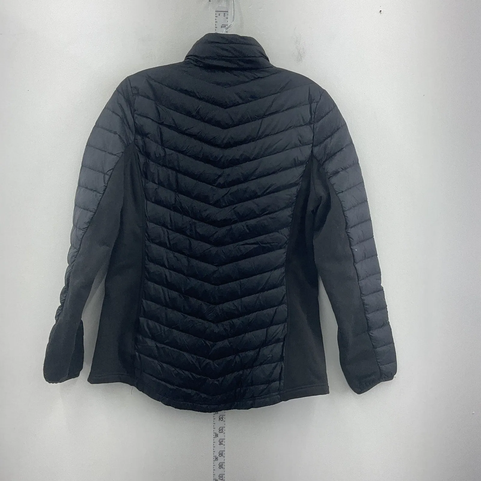 32 Degree Heat Black Full Zip Quilted Jacket Women's M Preowned