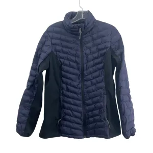 32 Degree Heat Blue Women's Full Zip Quilted Jacket, Nylon, Medium, Preowned