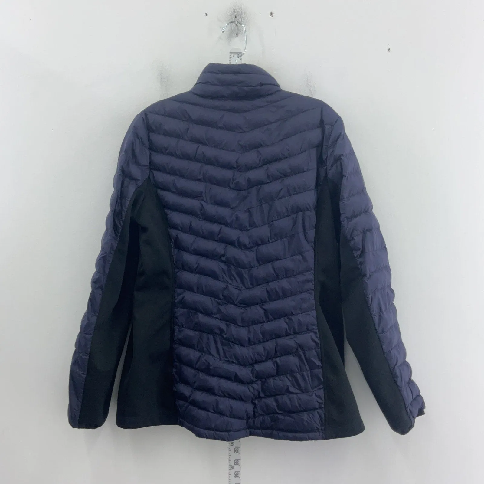 32 Degree Heat Blue Women's Full Zip Quilted Jacket, Nylon, Medium, Preowned