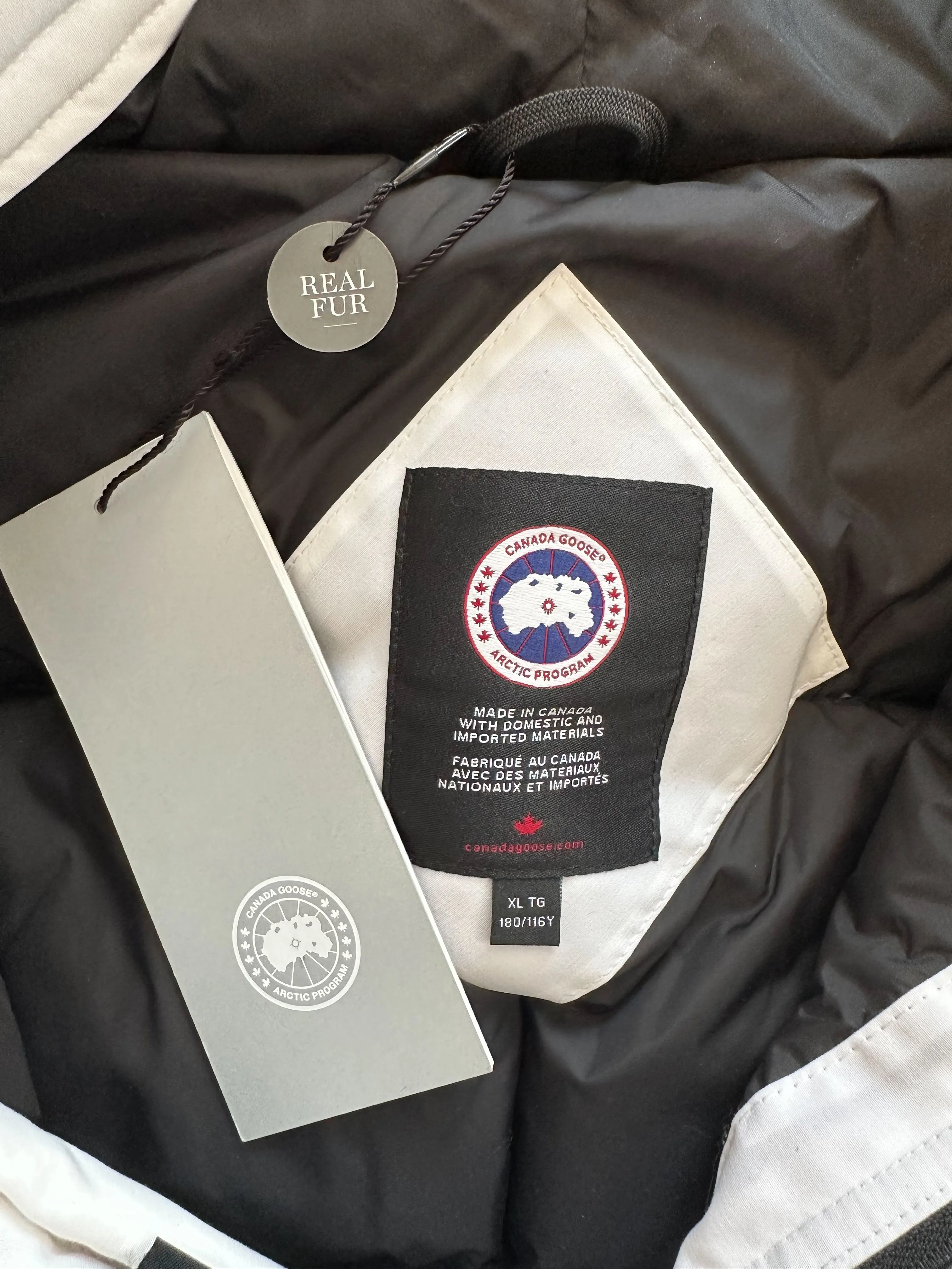 Canada Goose White PBI Expedition Men's Jacket