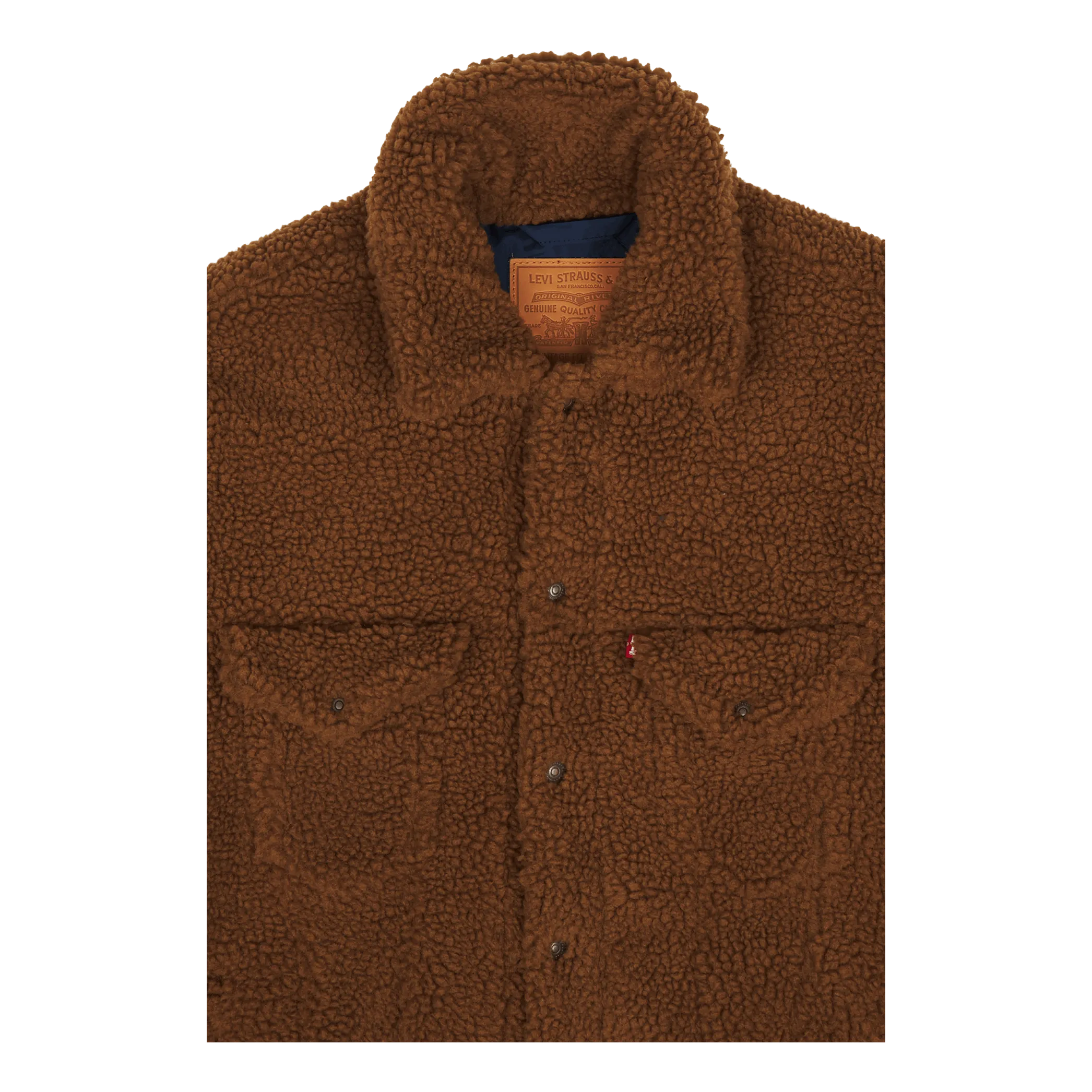 Czy Vtg Fld Shrpa Trucke Sepia