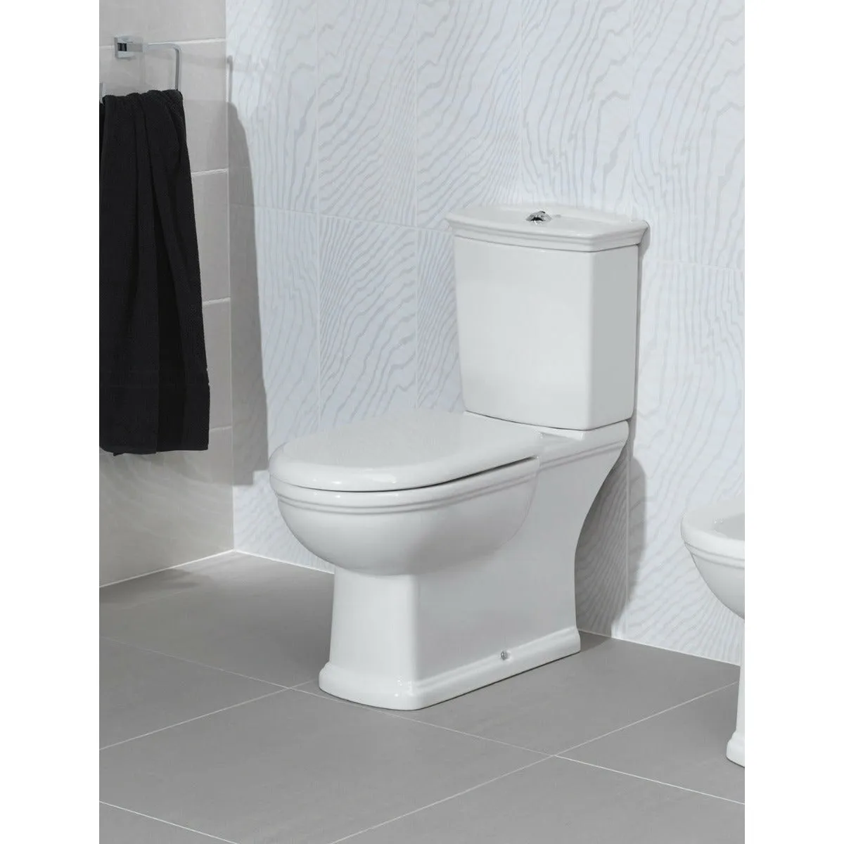 Frontline Washington Close Coupled Toilet with Soft-Close Seat
