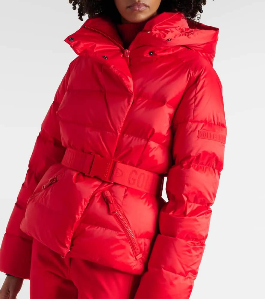 Goldbergh Bea belted ski jacket