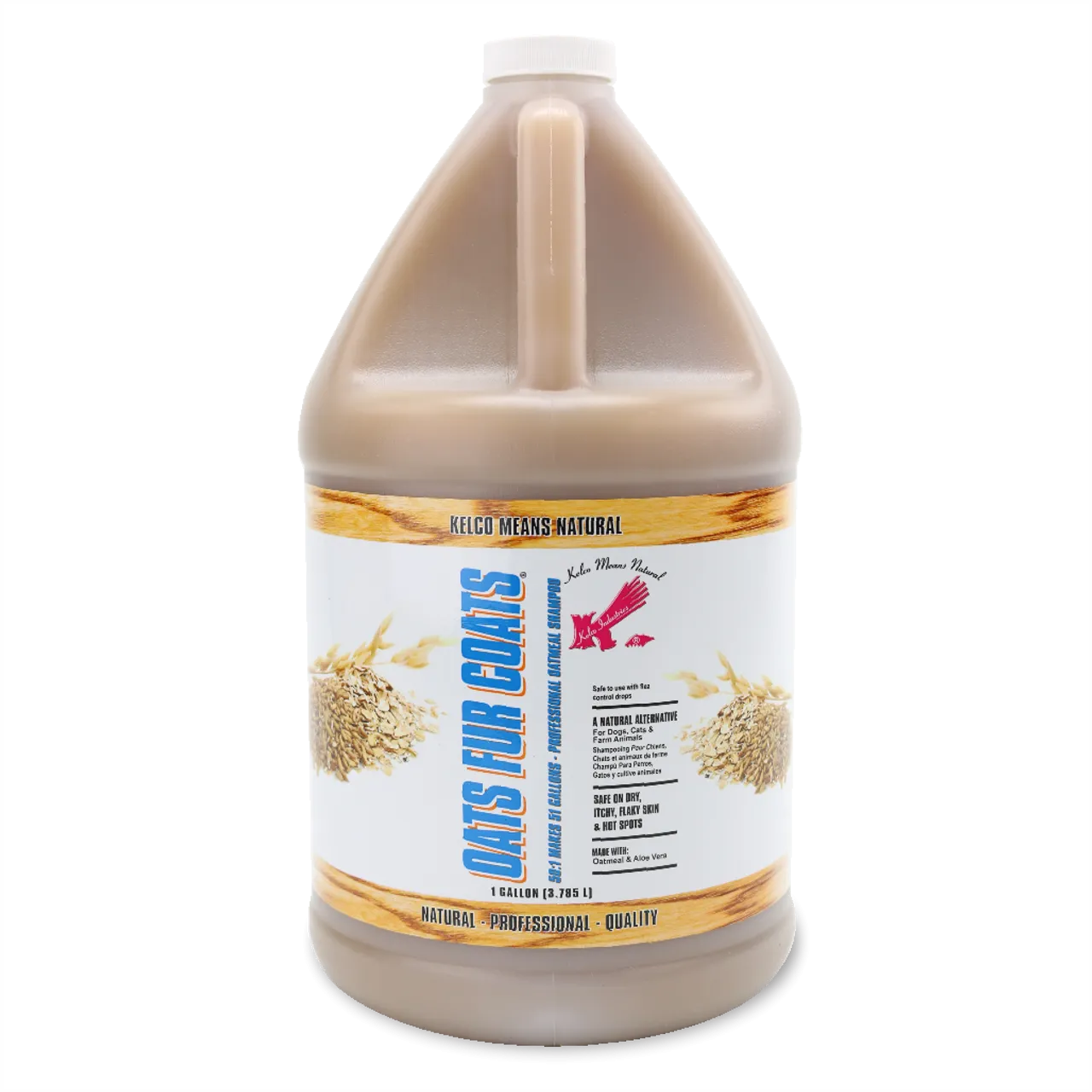 Kelco Oats Fur Coats Shampoo Gallon