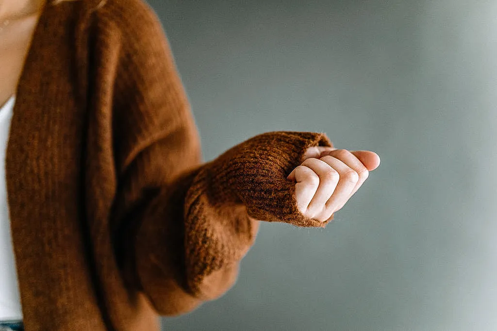 Reese Rust Cardigan