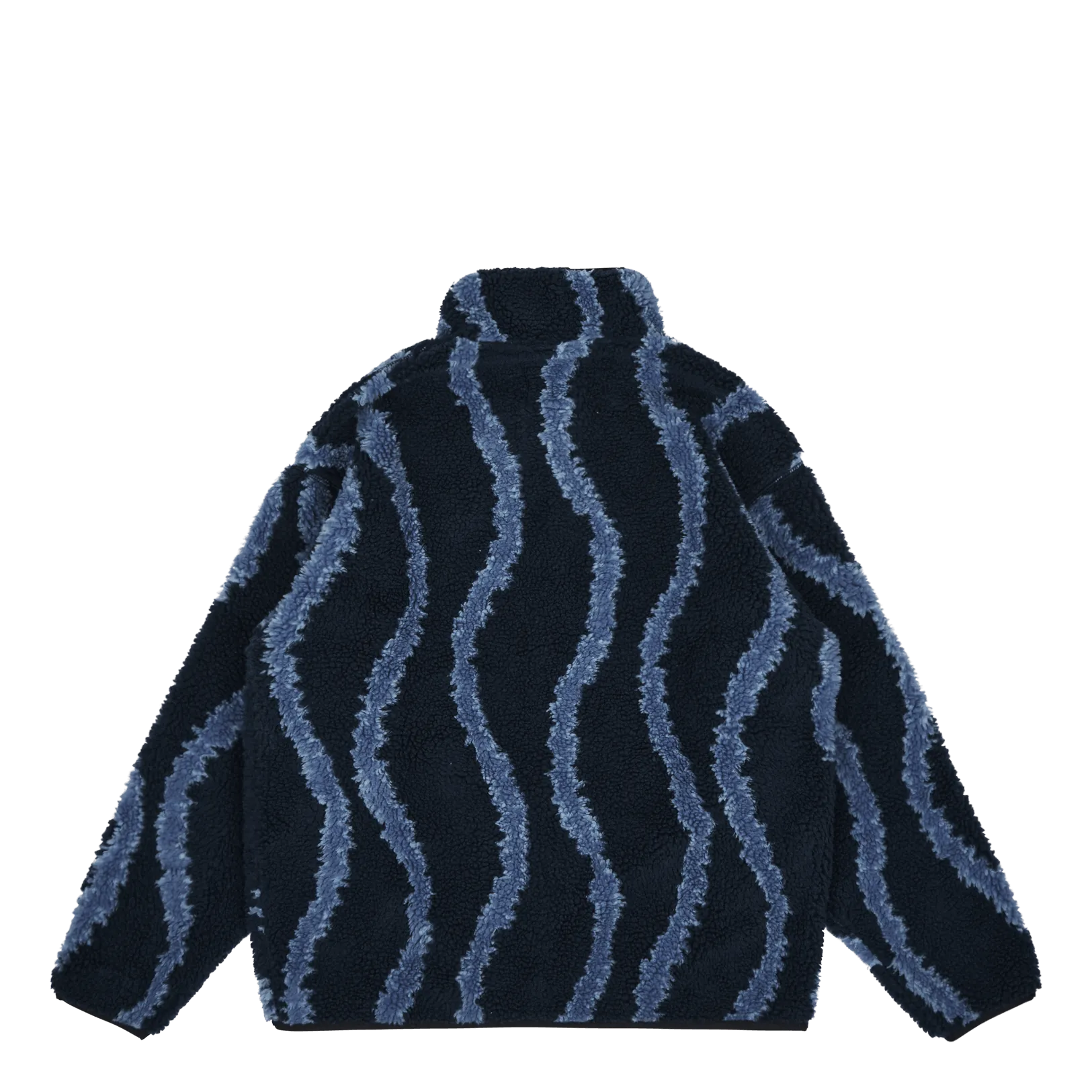 Sherpa Jacket Navy Swirl