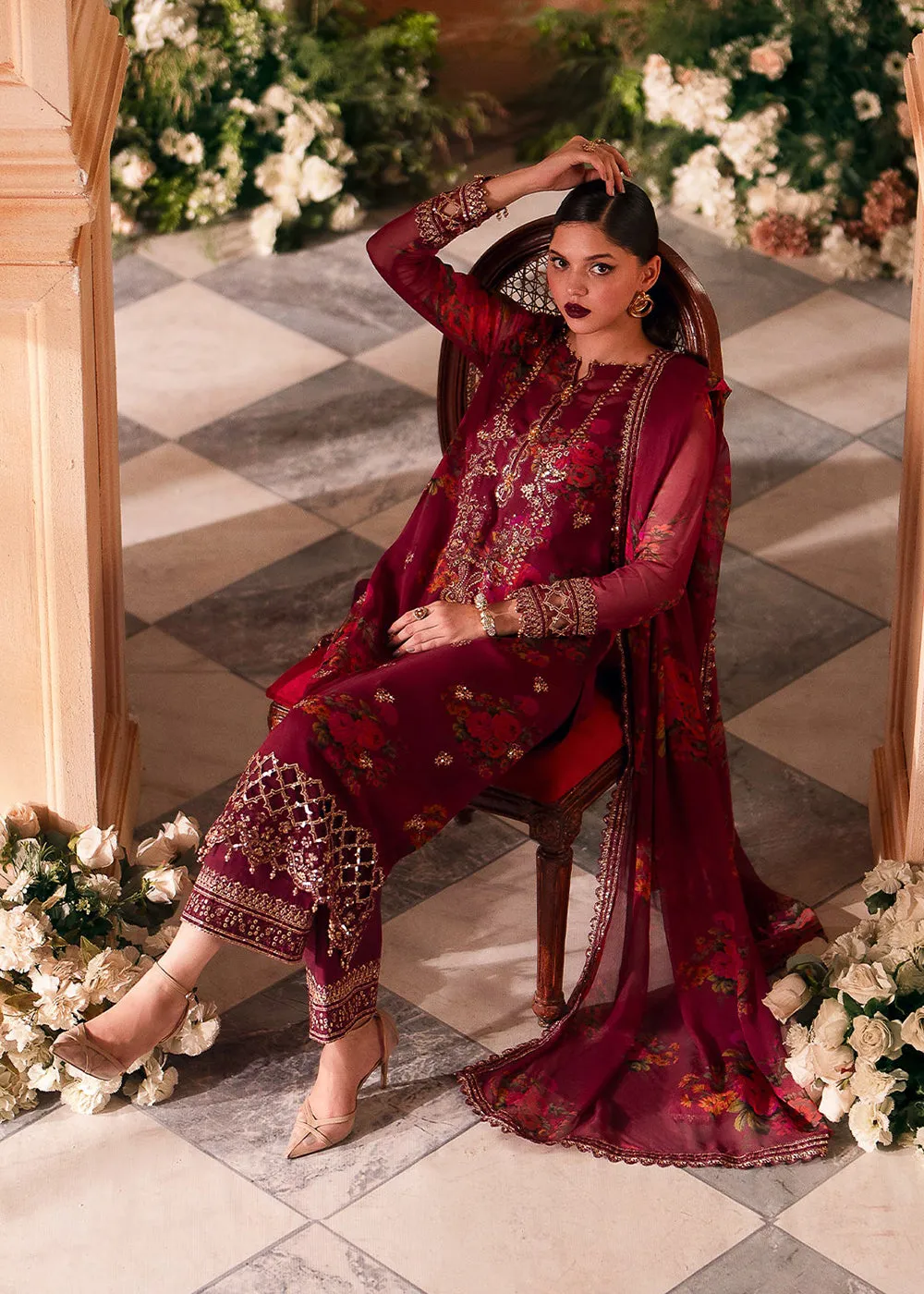 Vasal Luxury Chiffon Collection '24 by Charizma | VSL5-08