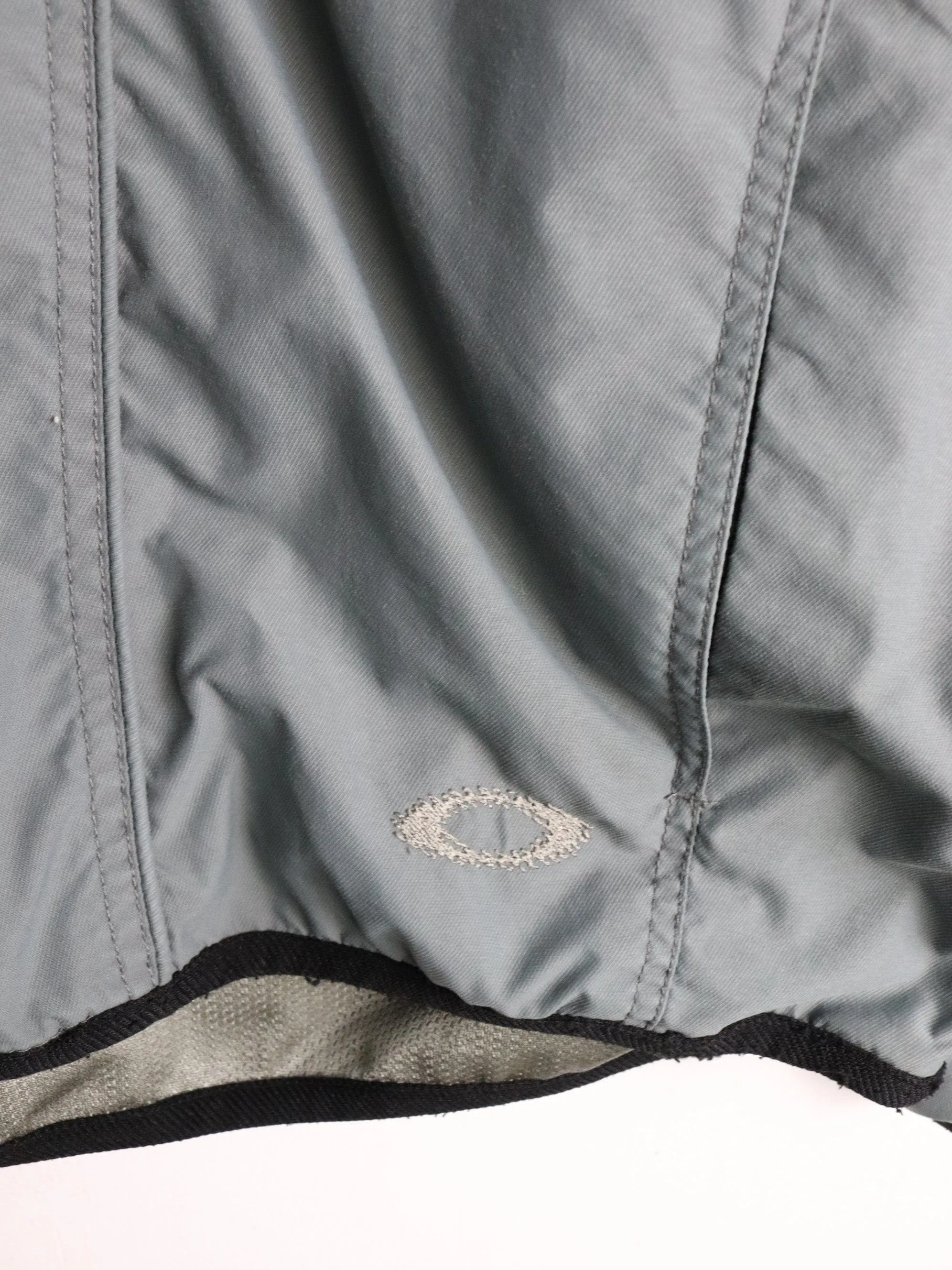 Vintage Oakley Software Jacket Mens Large Grey Ski