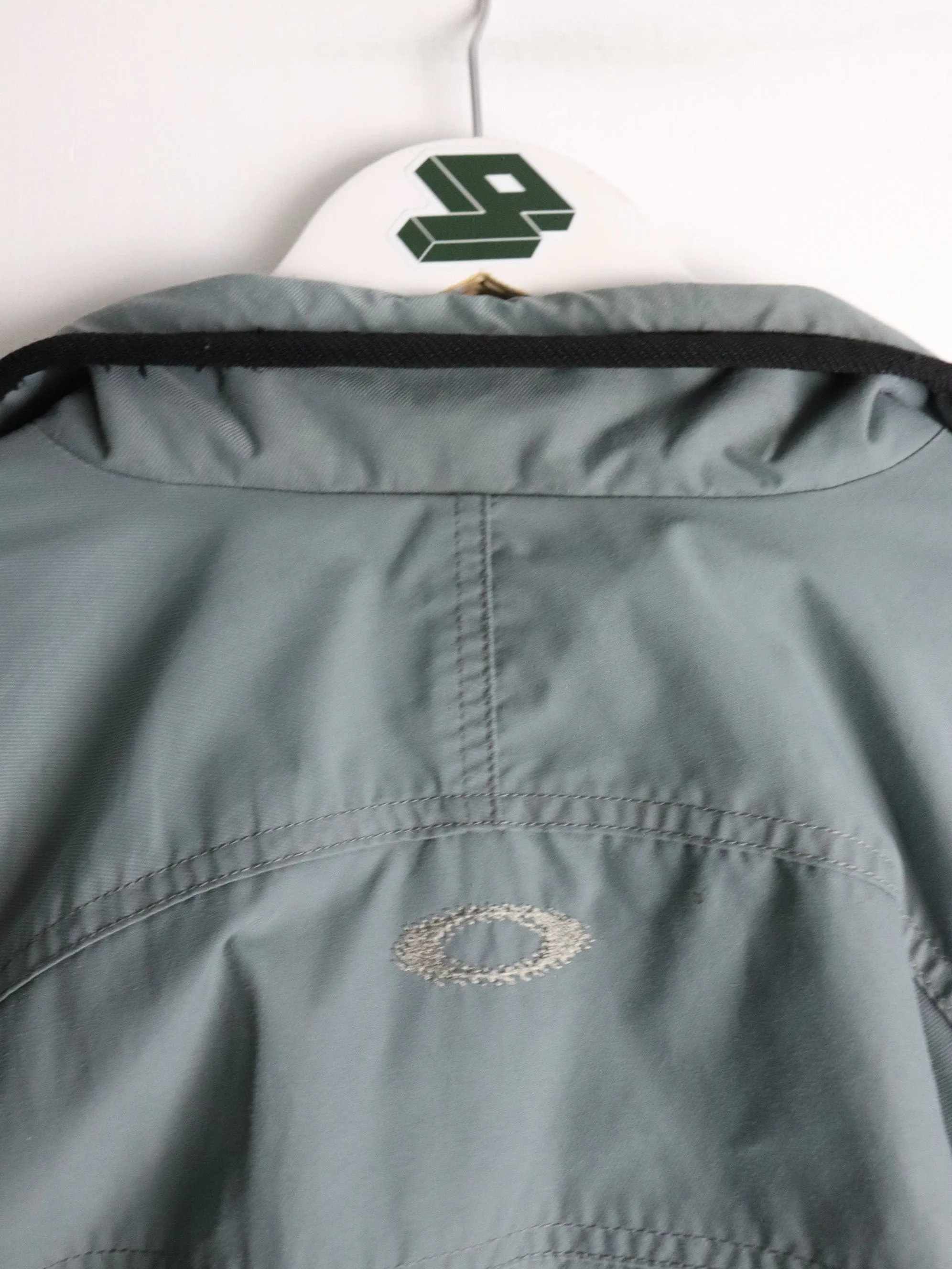 Vintage Oakley Software Jacket Mens Large Grey Ski